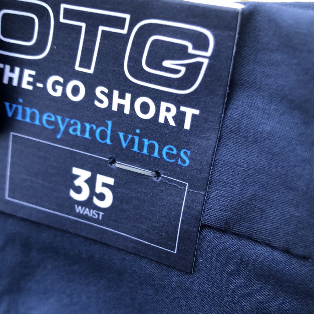 🚨B2G1 New VINEYARD VINE Blue Classic Fit Shorts - Picture 4 of 5